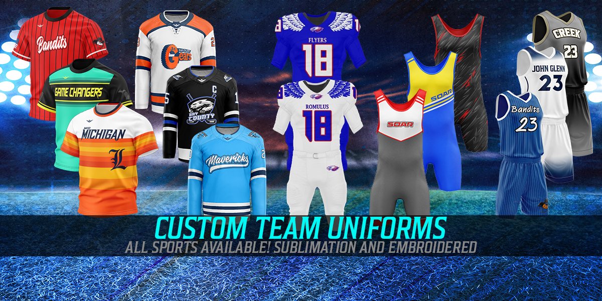 Uniform Customizer Custom Team Uniforms – Soar Sports Apparel